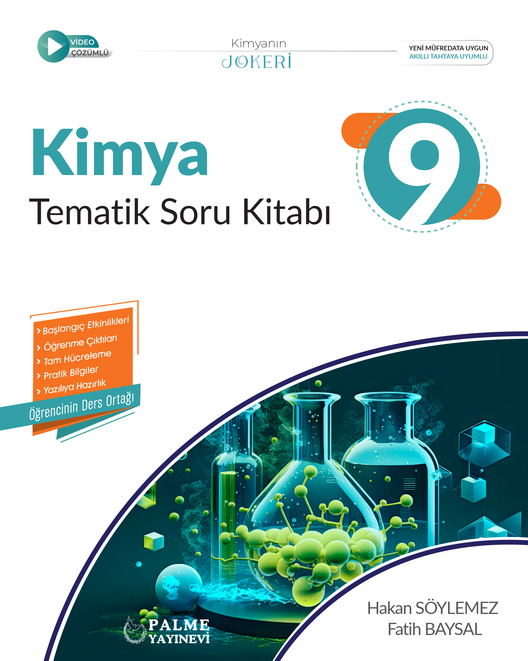 9. Sınıf Kı̇Mya Tematı̇K Soru Kı̇Tabı kapak görseli